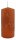 Stumpenkerzen Advent "Sternenduo" Cognac, 150 x Ø 68 mm, 4 Stück