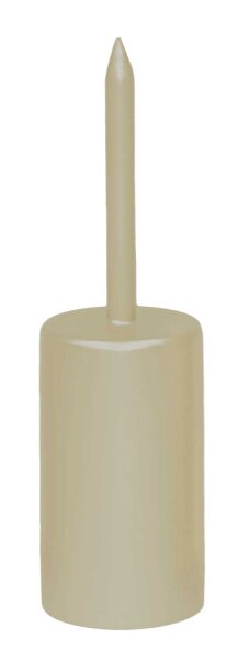 Kerzenstecker Metall für Stabkerzen 35mm Schlamm 130 x Ø 37mm