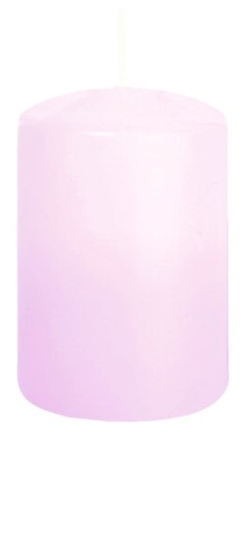 Stumpenkerzen Selbstlöschend Rosa