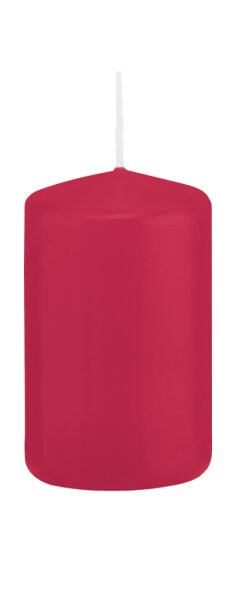 Stumpenkerzen Selbstlöschend Magenta