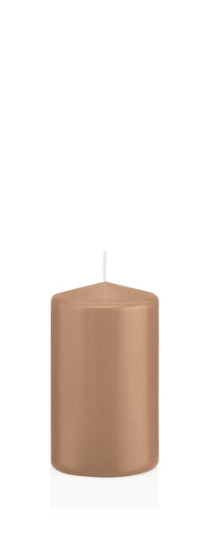 Stumpenkerzen Selbstlöschend Caramel
