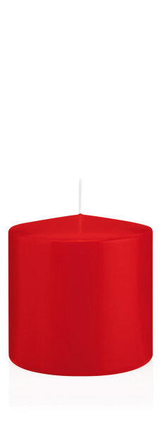 Festtagskerzen Stumpen Rot 100 x Ø 98 mm, 6 Stück