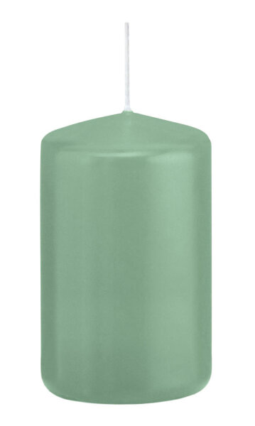 Festtagskerzen Stumpen Reseda