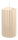 Rillen-Struktur Kerzen Creme 150 x Ø 80 mm, 4 Stück