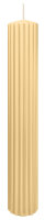 Rillen-Struktur Kerzen Champagner 300 x Ø 45 mm, 4...