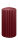 Rillen-Struktur Kerzen Bordeaux 150 x Ø 80 mm, 4 Stück