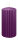 Rillen-Struktur Kerzen Brombeer 150 x Ø 80 mm, 4 Stück