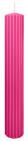 Rillen-Struktur Kerzen Pink 300 x Ø 45 mm, 4...