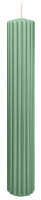 Rillen-Struktur Kerzen Reseda 300 x Ø 45 mm, 4...