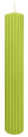 Rillen-Struktur Kerzen Apfelgrün 300 x Ø 45...
