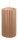 Rillen-Struktur Kerzen Caramel 150 x Ø 80 mm, 4 Stück